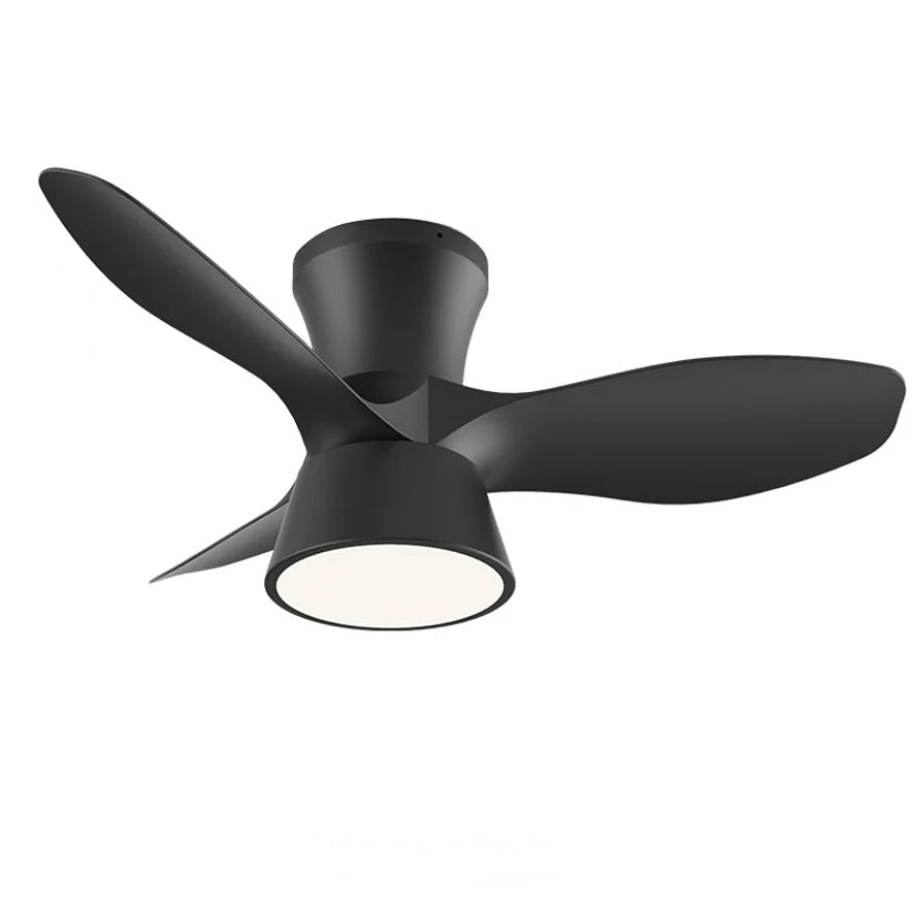 Modern Ventilation Fans 32 Inch 3 Blades With Remote Control Ceiling Light Household Office Ceiling Fan