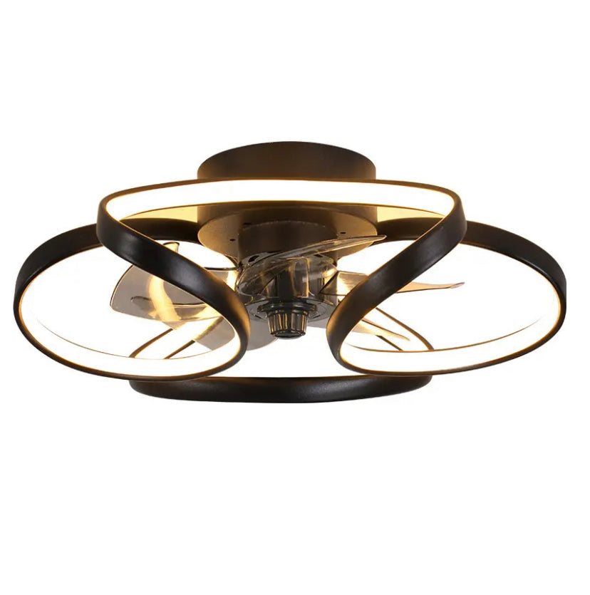 Modern Ventilation Fans Indoor Kitchen, Bedroom Remote Control Office Ceiling Fan Light
