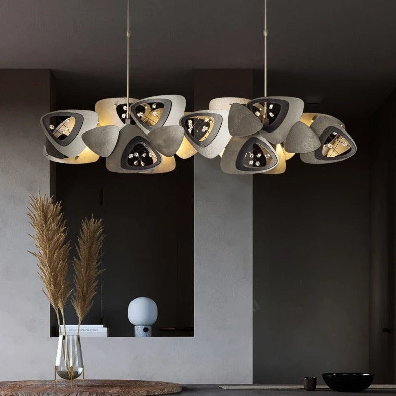Modern Pendant Light Desginer Hanging Crystal LED Chandelier Dining Room Restaurant Lights