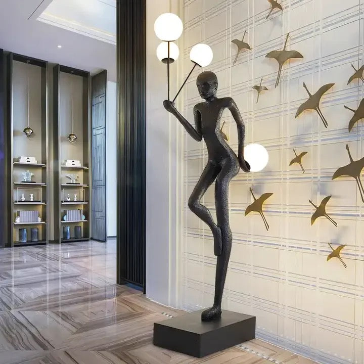 Designer Floor Lamp Luxury Art Sculpture Hotel, Office, Home Living Room Standing Floor Decor Lamps