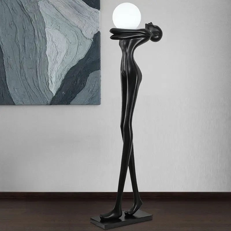 Designer Floor Lamp Creative Art Sculpture Floor Light Hotel, Home Lobby, Living Room Large Standing Lamps