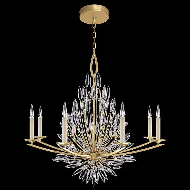 Lámpara de diseño de lujo de cristal dorado nórdico para el hogar, sala de estar del hotel, luces para el comedor 